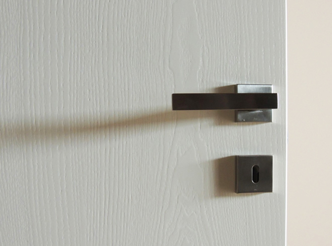 porta in legno lamellare