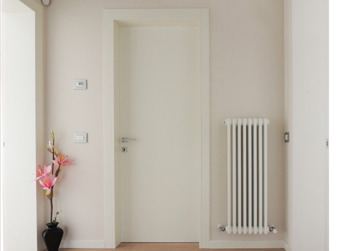 porta in legno lamellare