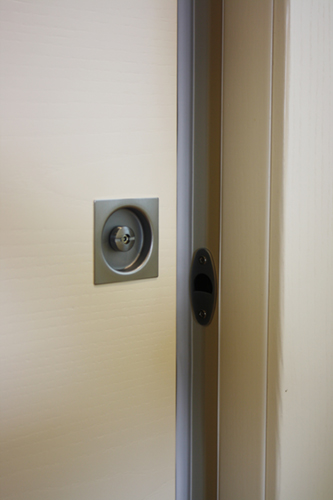 porta in legno lamellare