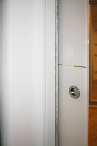porta in legno lamellare