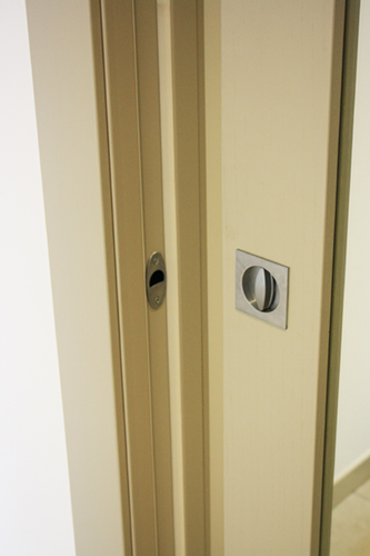 porta in legno lamellare